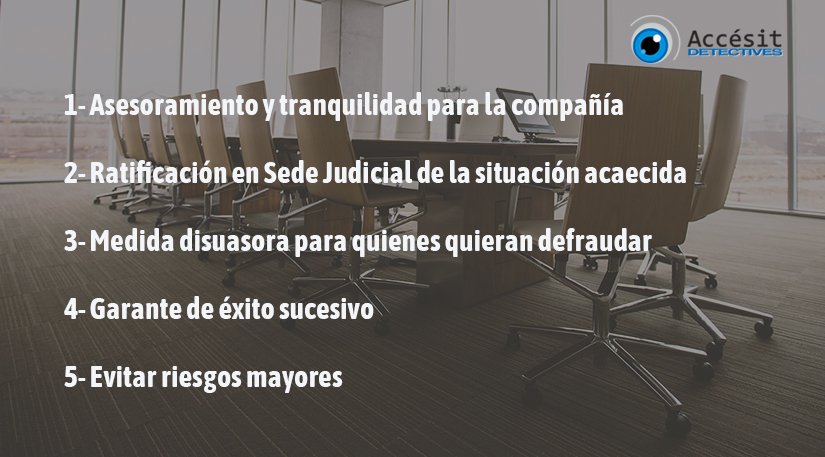 beneficios detective laboral empresa