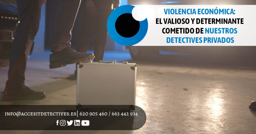 violencia económica detectives privados